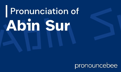 how to pronounce abin-sur feature image