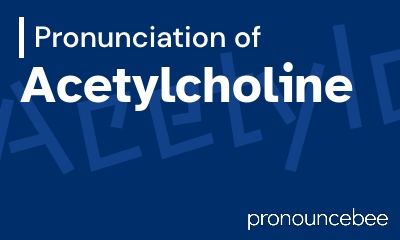 how to pronounce acetylcholine feature image