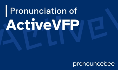 how to pronounce activevfp feature image