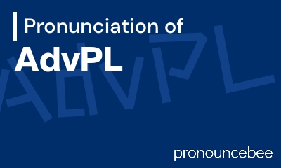 how to pronounce advpl feature image