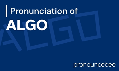 how to pronounce algo feature image