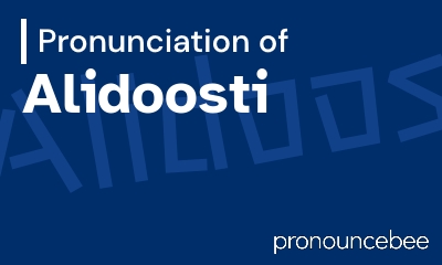 how to pronounce alidoosti feature image