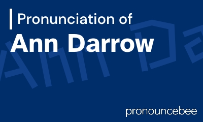 how to pronounce ann-darrow feature image