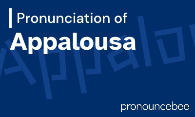 how to pronounce appalousa feature image