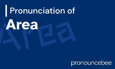 how to pronounce area feature image