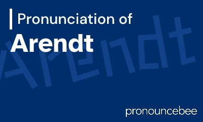 how to pronounce arendt feature image