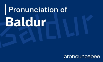 how to pronounce baldur feature image