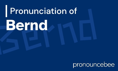 how to pronounce bernd feature image