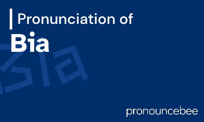 how to pronounce bia feature image