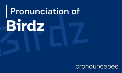 how to pronounce birdz feature image