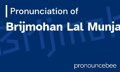 how to pronounce brijmohan-lal-munjal feature image