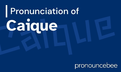 how to pronounce caique feature image