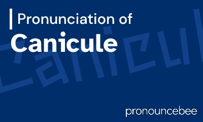 how to pronounce canicule feature image