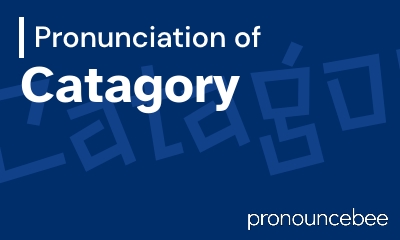 how to pronounce catagory feature image