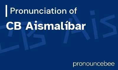 how to pronounce cb-aismal-bar feature image