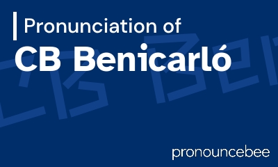 how to pronounce cb-benicarl feature image