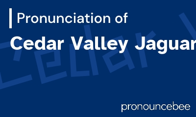 how to pronounce cedar-valley-jaguars feature image