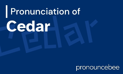how to pronounce cedar feature image