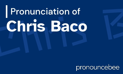 how to pronounce chris-baco feature image