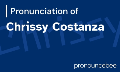 how to pronounce chrissy-costanza feature image