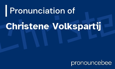 how to pronounce christene-volkspartij feature image