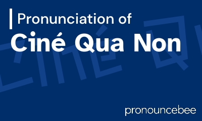 how to pronounce cin-qua-non feature image