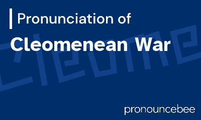 how to pronounce cleomenean-war feature image