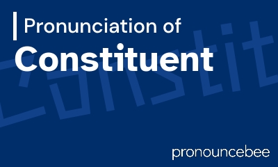 how to pronounce constituent feature image