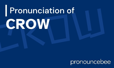 how to pronounce crow feature image