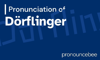 how to pronounce d-rflinger feature image