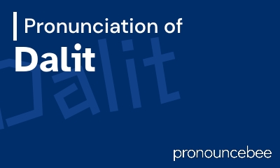 how to pronounce dalit feature image