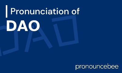 how to pronounce dao feature image
