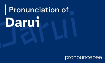 how to pronounce darui feature image
