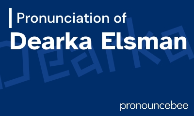 how to pronounce dearka-elsman feature image