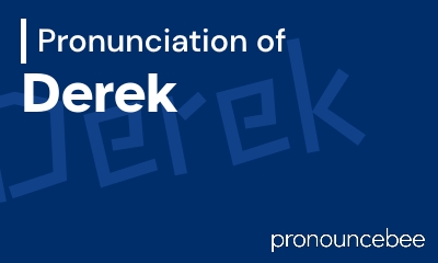 how to pronounce derek feature image