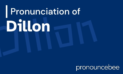 how to pronounce dillon feature image