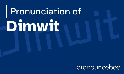 how to pronounce dimwit feature image
