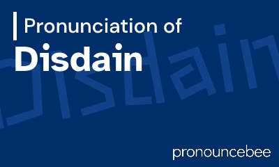 how to pronounce disdain feature image