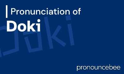 how to pronounce doki feature image