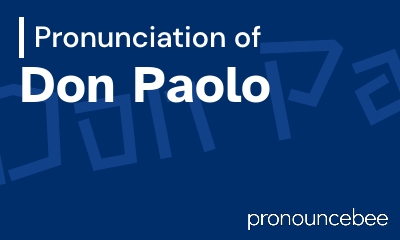 how to pronounce don-paolo feature image