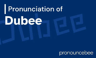 how to pronounce dubee feature image