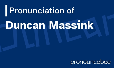 how to pronounce duncan-massink feature image