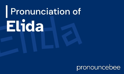 how to pronounce elida feature image