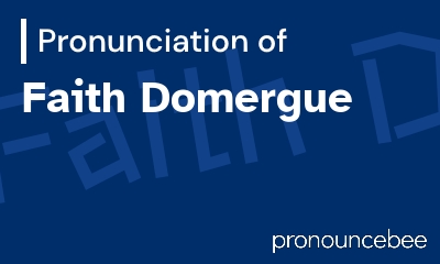 how to pronounce faith-domergue feature image