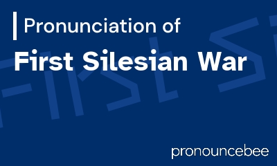 how to pronounce first-silesian-war feature image