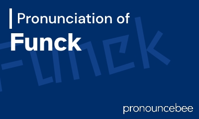 how to pronounce funck feature image