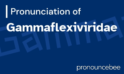 how to pronounce gammaflexiviridae feature image