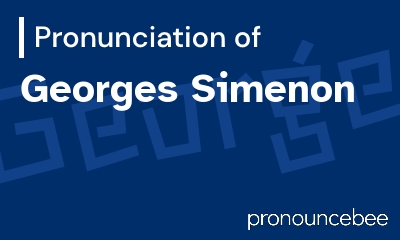 how to pronounce georges-simenon feature image