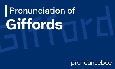 how to pronounce giffords feature image