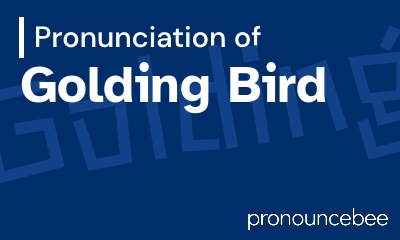 how to pronounce golding-bird feature image